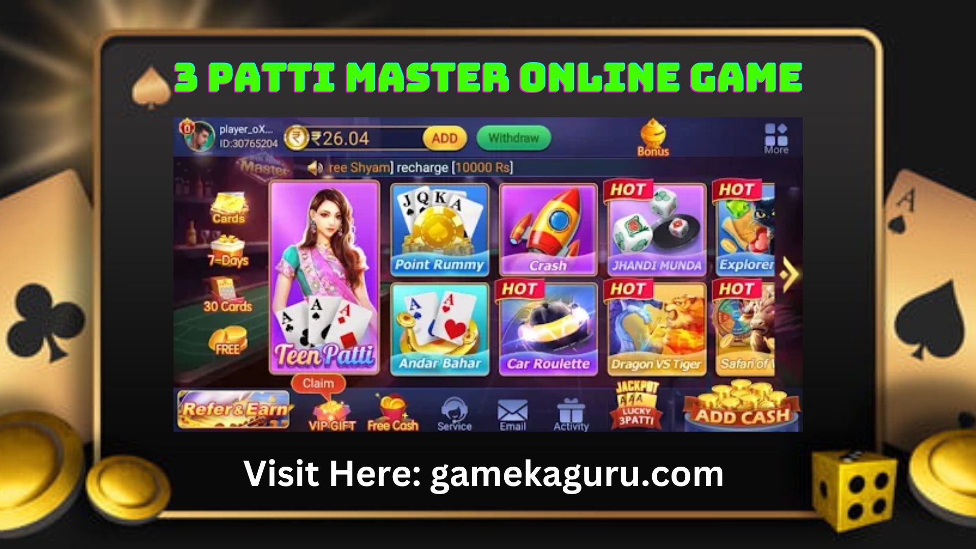 3 Patti Master Online Game